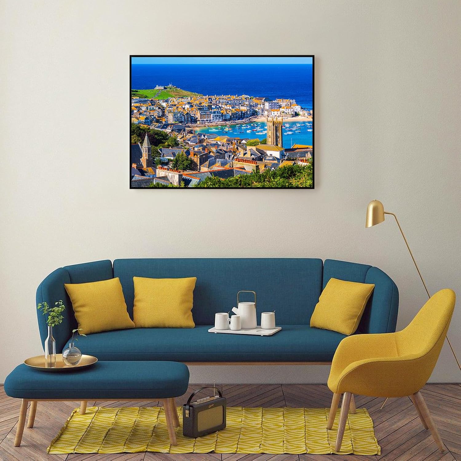 St. Ives Jigsaw Puzzles for Adults 1000 Jigsaws Charming Coastal Town 1000 Piece Jigsaw Puzzles for Adults-4