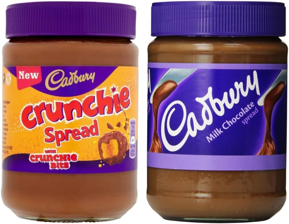 Chocolate Spread Bundle With Crunchie Chocolate Spread 400g and Dairy Milk Spread 400g (2 Pack)-0