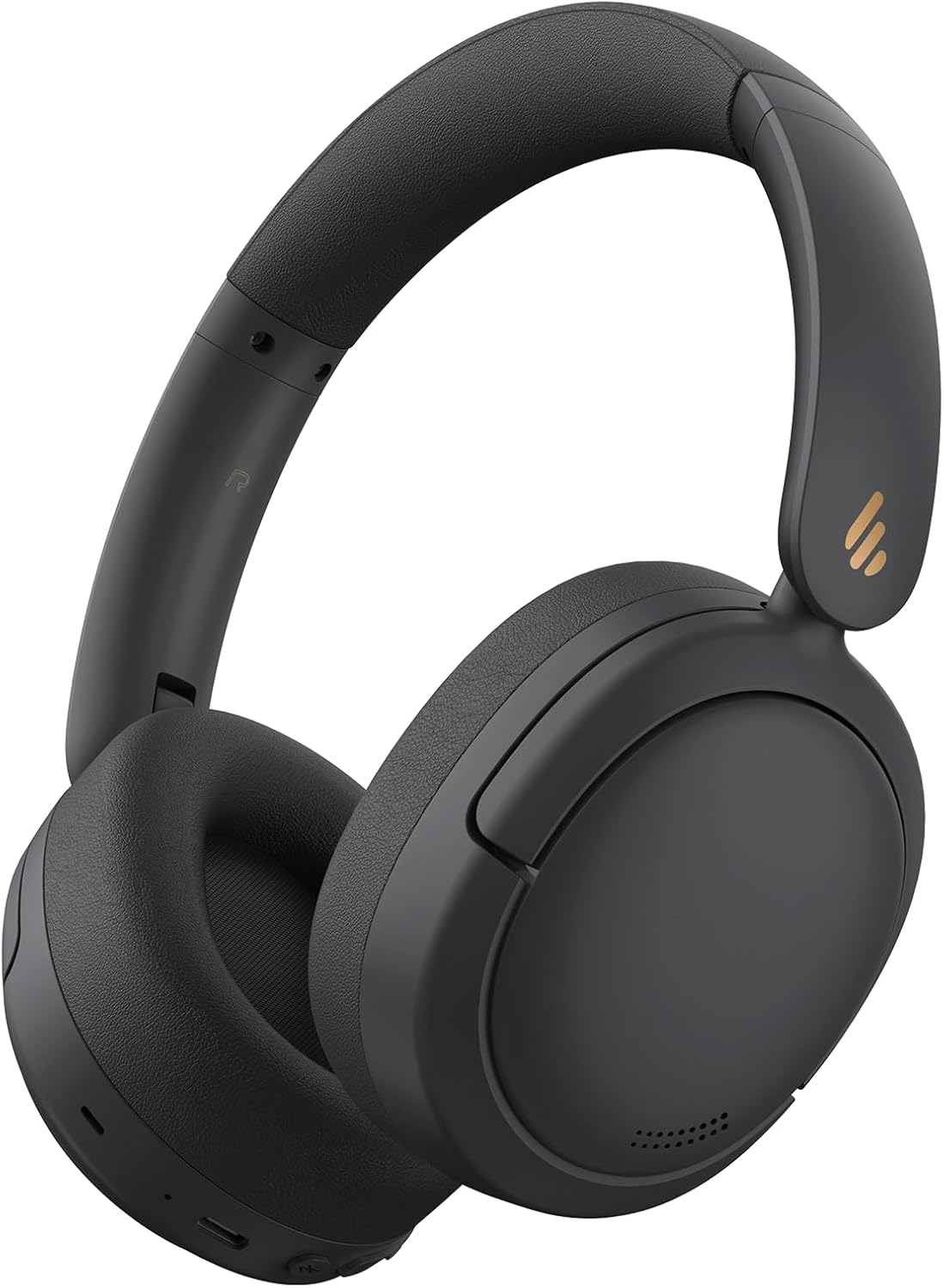 Edifier W800BT Pro Hybrid Active Noise Cancelling Headphones - Hi-Res Audio - AI Call Noise Cancellation - 45H Playtime - Fast Charging - Foldable - Wireless Over-Ear Bluetooth 5.4 Headphones - Black-0