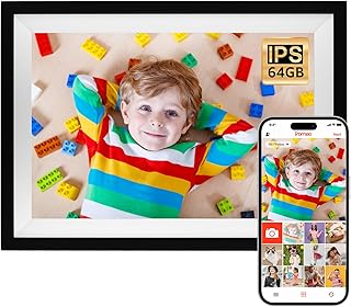 64GB Digital Photo Frame,10.1 inch Frameo Digital Picture Frame WiFi, 1280x800 IPS LCD Touchscreen,Auto-Rotate,Slideshow Display, Share Photo or Video Instantly, Best Present for Friends and Family