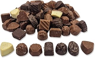 CHOCOLATE MISSHAPES 800G (4 x 200g) - Bulk Chocolate Share Bags | Milk, White, Dark Chocolates Assortment Box Cheap | Novelty Chocolates Pick n Mix | Bags of Chocolates, Mini Chocolates