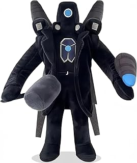 Amanhand Toilet Titan Speaker Man Figure Plush, 25cm Upgrade Titan Speakerman Bosses Plush Doll, Cameraman, Tv Man Plushies Toys Collectible Gifts (Upgrade Titan Cameraman)