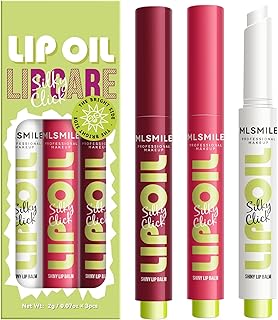 Tinted Lip Balm, Hydrating Coloured Lip Balms,Natural Glossy Finish, Long Lasting Moisturizing Lip Care Balm, Repairing Lip Lines And Prevents Dry Cracked, Lip Care Gift For Girls Women (SET A)