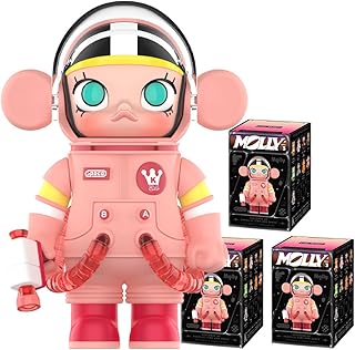 POP MART MEGA SPACE MOLLY 100% Series 3 Collectible Character Series 3 Boxes 2.5 inches Articulated Character Premium Design gifts for women Fan-Favorite Collectible Toy Art Toy Action Figure