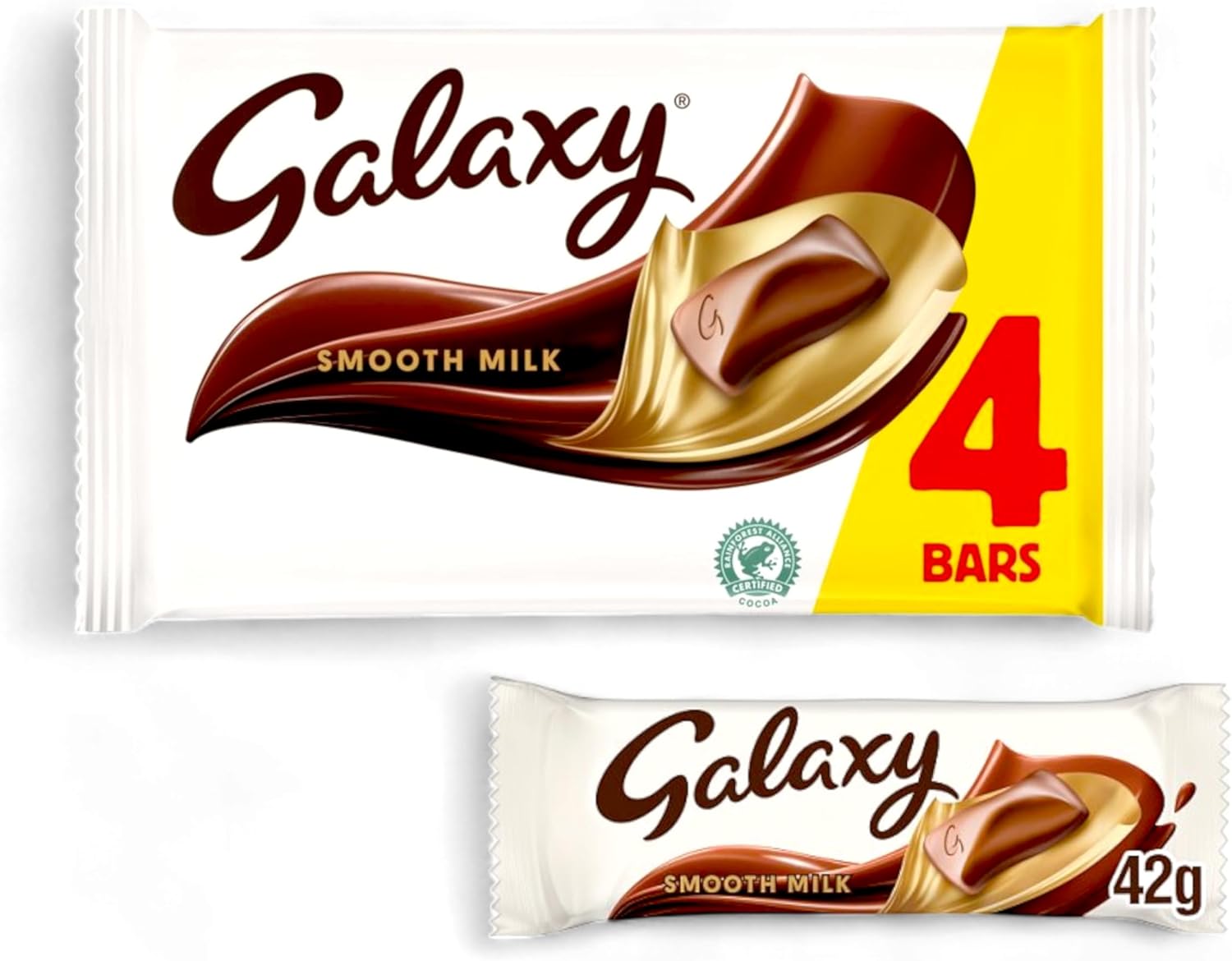 24 x Galaxy Standard Chocolate Bars (42g each)-0