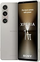 Sony Xperia 1 VI - 6.5 Inch 19.5:9 FHD+ HDR OLED - 120Hz Refresh rate - Triple lens - Android 14 - SIM free - 256GB Storage - IP65/68 rating - Dual SIM hybrid 1-36 months warranty - White