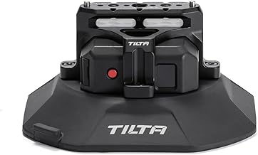 TILTA 4.5 inches Electronic Suction Cup with NATO Mounting Bracket, Camera Suction Mount for Camera/Action Camera/Phone Max 20 kg Vertical Load HDA-ESC-NMB-45