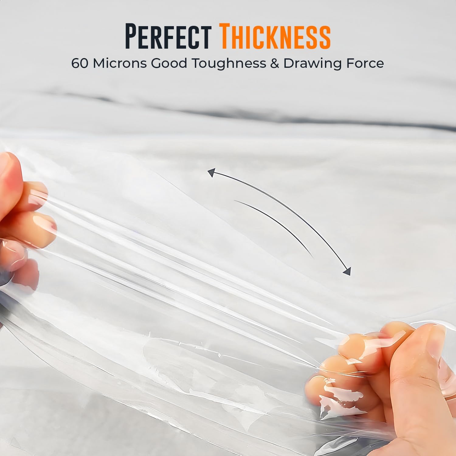 Jumbo Travel Vacuum Bag Airtight Pack | 90 X 120cm Space Saver Air Suction Bag and Store Clothes, Bedding, Duvets & Pillows | Reusable Suction Bags for Storage |-4