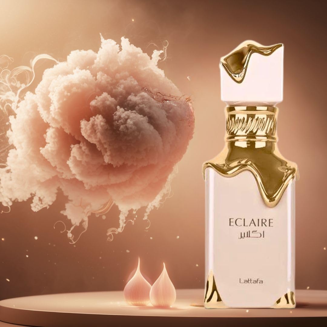 Lattafa Eclaire EDP Spray 100ML (3.4 OZ) Long Lasting & Enchanting Fragrance For Women.-5