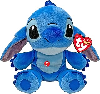 TY Disney Beanies Stitch Plush Toy - Soft Teddy for Kids and Babies - Cuddly Collectible Stuffed Animal