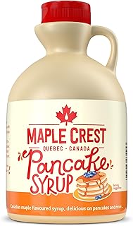 Maple Crest Pancake Syrup | Canadian Maple Flavour 1Ltr (1 Pack)