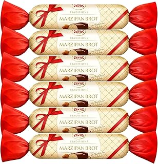 Marzipan Bundle Consisting of Zentis Chocolate Marzipan Bar 100g (6 Pack)