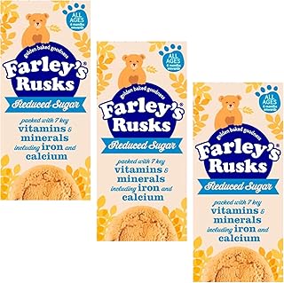 Rusks Bundle With Farleys Rusks Reduced Sugar Snack 150g (3 Pack)