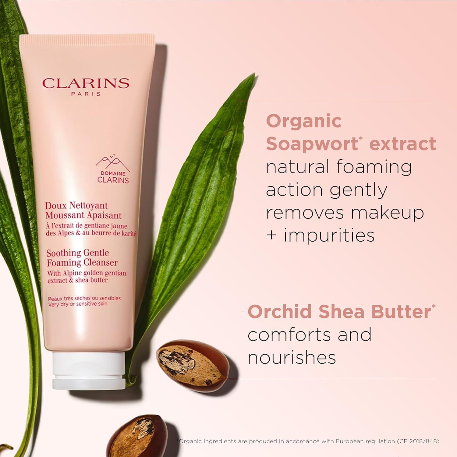 Clarins Soothing Foaming Cleanser 125ml-3