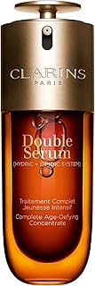 Clarins NEW Double Serum | Anti Aging Face Serum | Visibly Firms, Smoothes, Boosts Radiance, and Refines Pores | 24H Hydration | All Skin Types