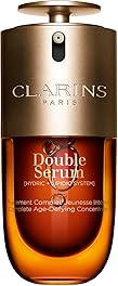 Clarins NEW Double Serum | Anti Aging Face Serum | Visibly Firms, Smoothes, Boosts Radiance, and Refines Pores | 24H Hydration | All Skin Types