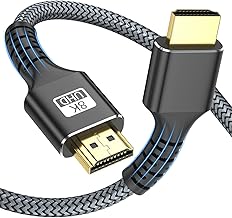 looyotul 8k Hdmi Cable 1m Ultra High Speed HDMI 2.1 Cable 8K@60HZ 4K@120HZ 48Gbps HDMI Cord for HDTV,PS4,PS5,Monitor Laptop,Xbox,HDCP 2.2&2.3 Support HDR,eARC,Ethernet,Dolby.(Black)