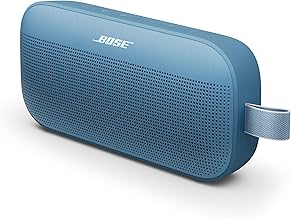 Bose SoundLink Flex Portable Bluetooth Speaker (2nd Gen), Portable Outdoor Speaker with Hi-Fi Audio, Up to 12 Hours Battery Life, Waterproof and Dustproof, Blue Dusk