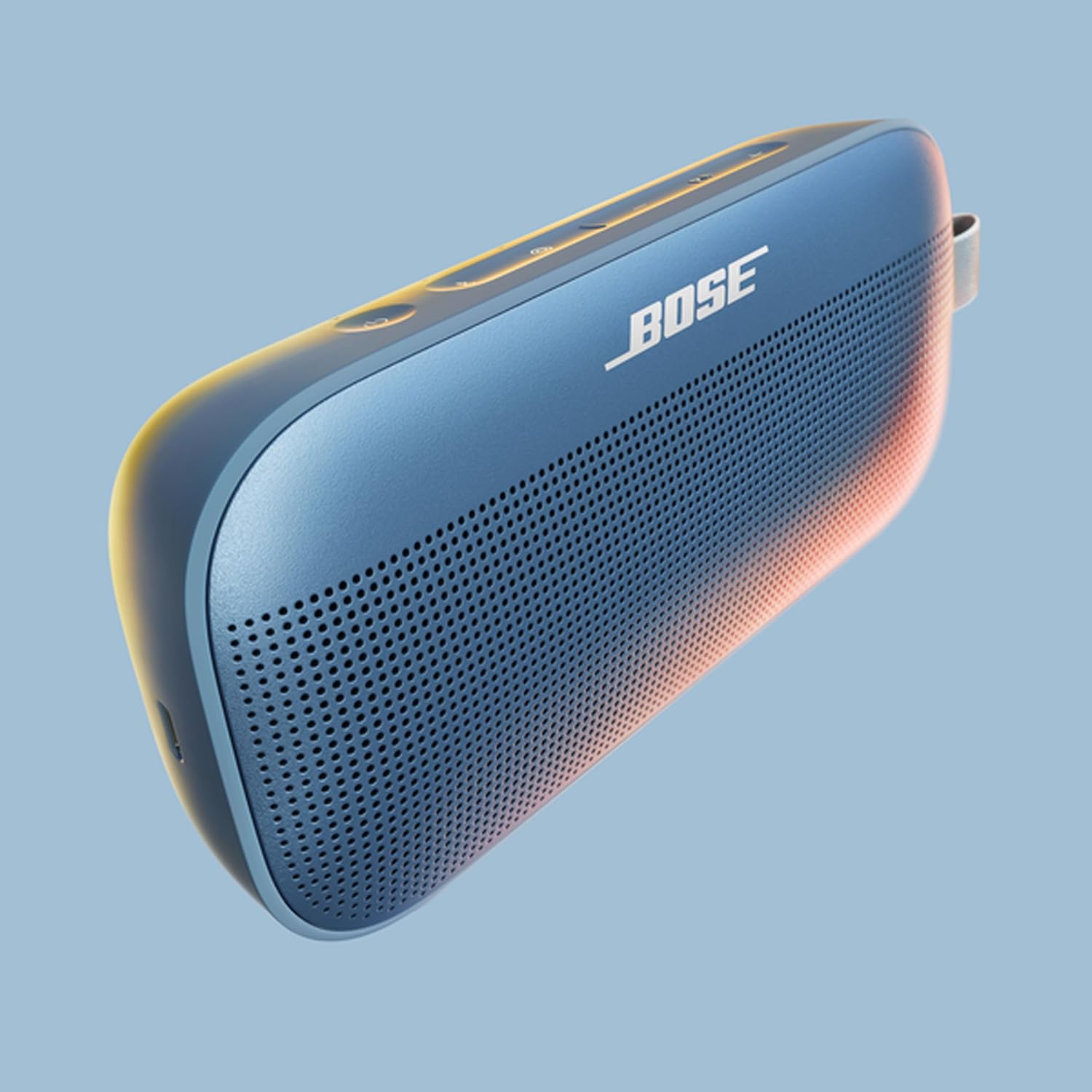 Bose SoundLink Flex Portable Bluetooth Speaker (2nd Gen), Portable Outdoor Speaker with Hi-Fi Audio, Up to 12 Hours Battery Life, Waterproof and Dustproof, Blue Dusk-1