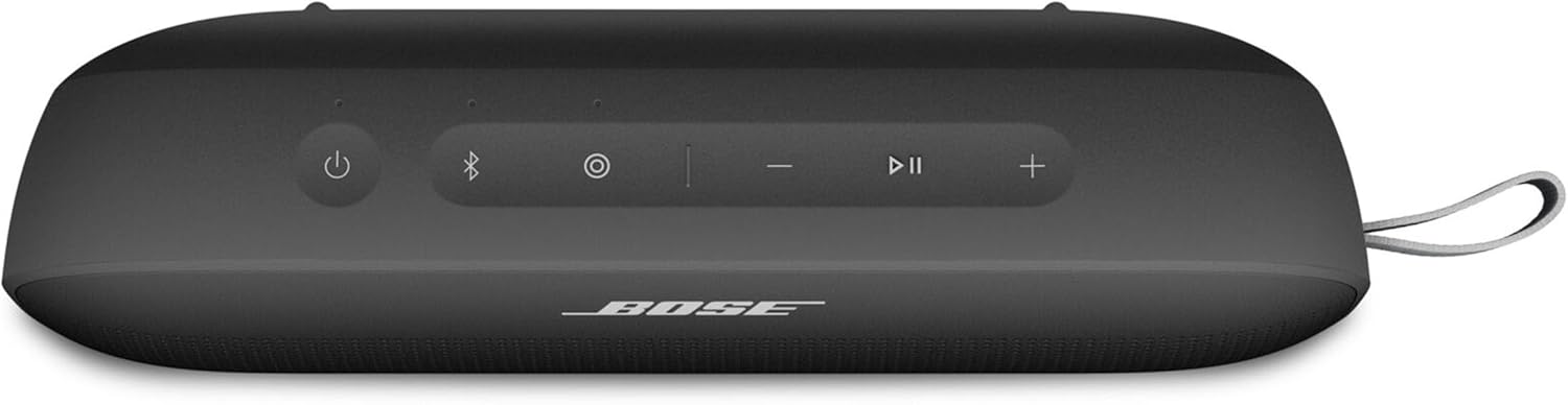 Bose SoundLink Flex Portable Bluetooth Speaker (2nd Gen), Portable Outdoor Speaker with Hi-Fi Audio, Up to 12 Hours Battery Life, Waterproof and Dustproof, Black-3