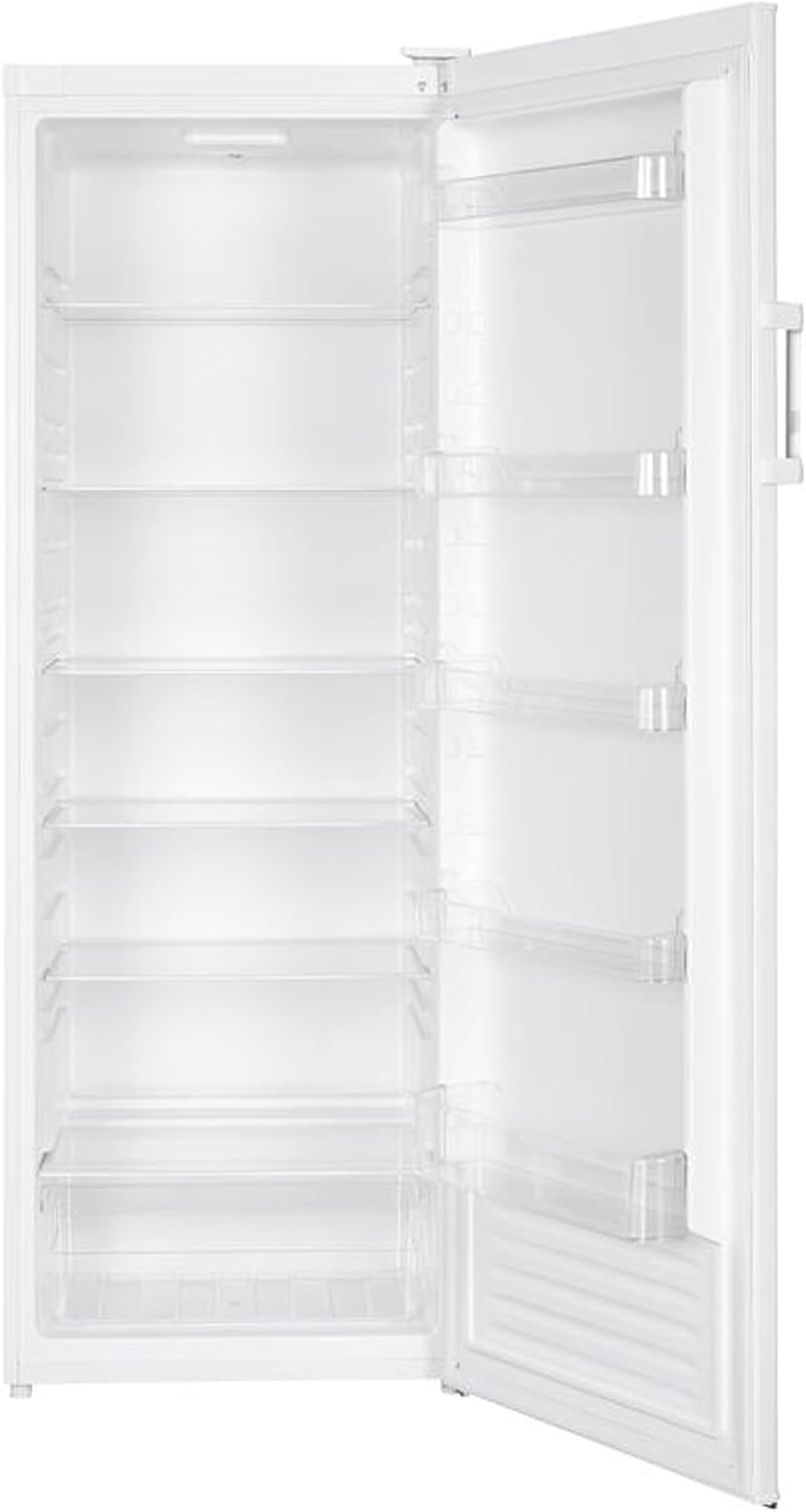 HADEN Upright Larder Fridge - 331L Capacity, Adjustable Glass Shelves, Crisper Drawer​, Freestanding, Energy-efficient Tall Fridge For Kitchen Or Office-1