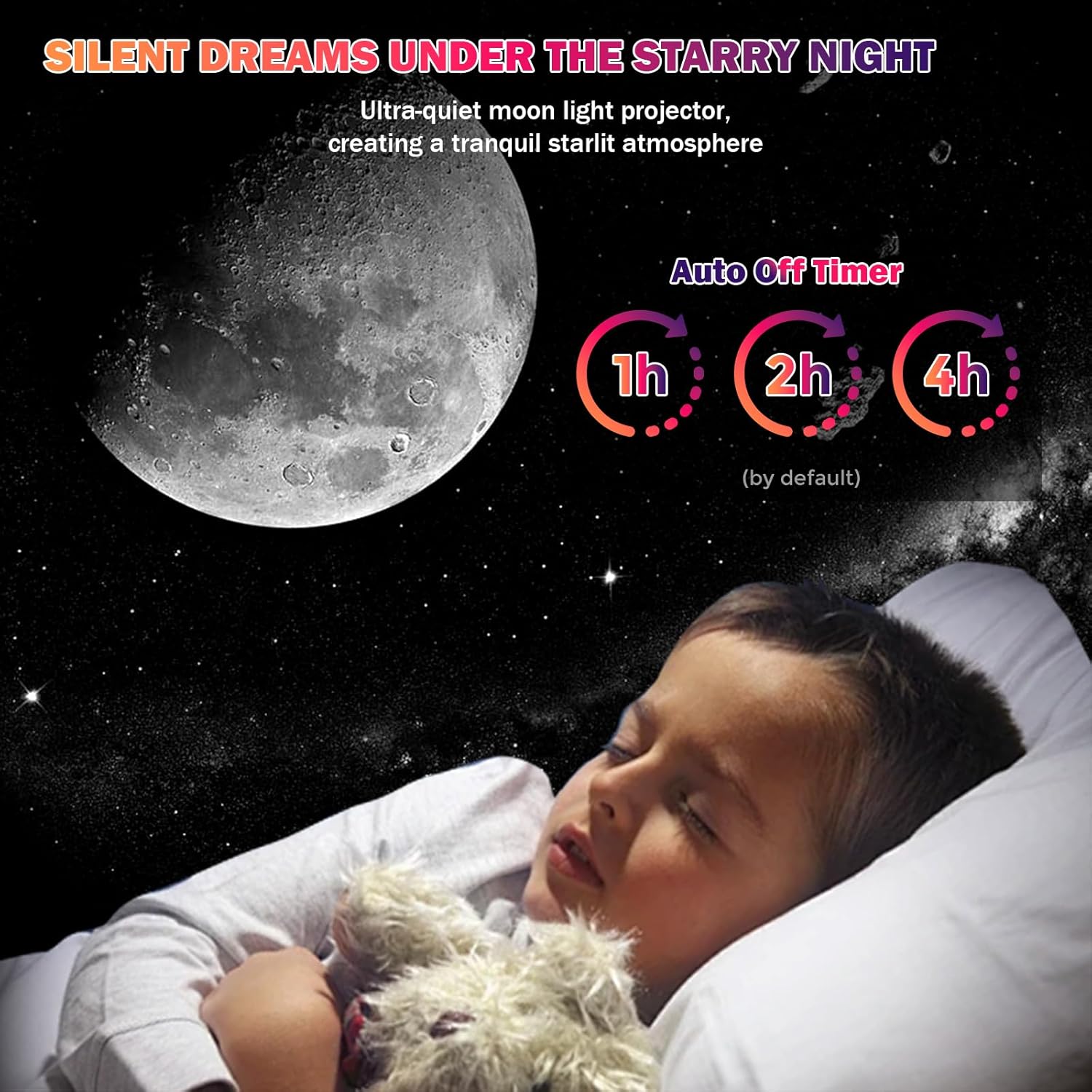 Galaxy Projector 13 in 1 Planetarium Star Projector Night Sky Projector Skylight Nebula Projector Night Light Lamp Projector with Solar System, Moon, Dinosaur, Nebular for Kids Adults, with Timer-4