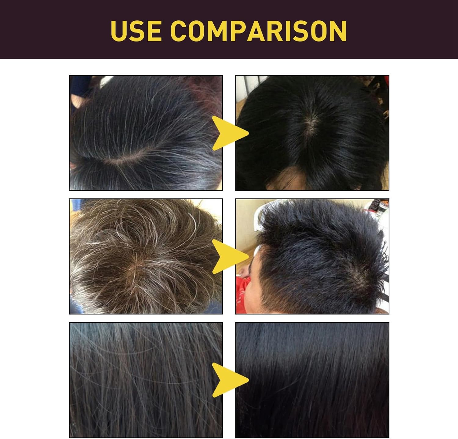 Root Touch Up Black,Grey Hair Cover Up,Hair Root Colour Touch Up,Semi-Permanent Hair Dye Temporary Brush on Colour,Grey Hair Cover Up,Hair Dye Spray,Touch Up Hair Dye,Hair Root Powder,Dark Hair Dye-1