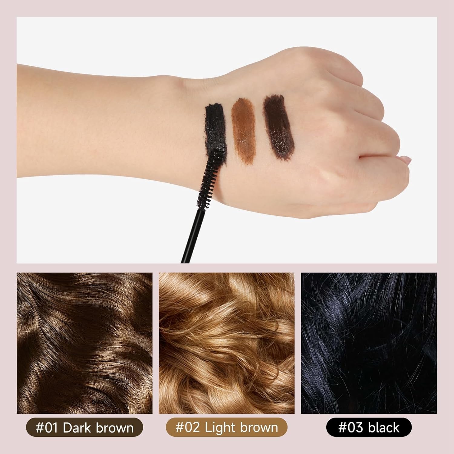 Root Touch Up Black,Grey Hair Cover Up,Hair Root Colour Touch Up,Semi-Permanent Hair Dye Temporary Brush on Colour,Grey Hair Cover Up,Hair Dye Spray,Touch Up Hair Dye,Hair Root Powder,Dark Hair Dye-6