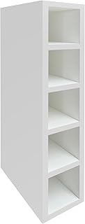 highdecora Wine Rack Cabinet Base or Wall Unit Made with 18mm MFC for Kitchen, Leaving room, Hotel, Restaurant. (Platinum White)