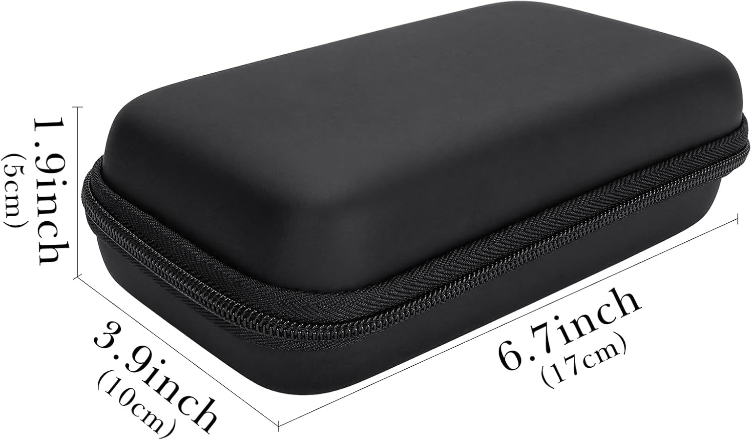 Linkidea Men Cigar Travel Humidor, Waterproof and Pressure-Proof Cigar Box, Cigar Accessories Travel Humidor Case for Outdoor (Black)-2