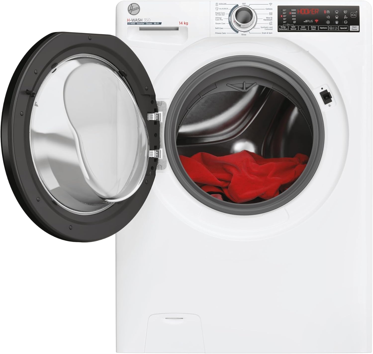 Hoover H-WASH 350 H3WPS4146TAMB-80 14kg Washing Machine, A Rated, White-1