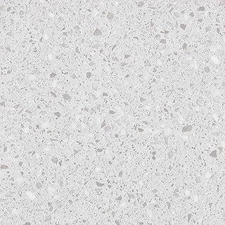 Floor Tiles Self Adhesive, Vinyl Flooring Terrazzo Effect Peel and Stick Floor Tiles for Bathroom Kitchen Living Room, Waterproof Stick on Floor Tiles 30cm x 30cm (20 PCS)