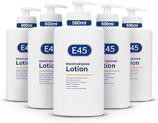 E.45 Moisturising Lotion 500ml with Pump x 5