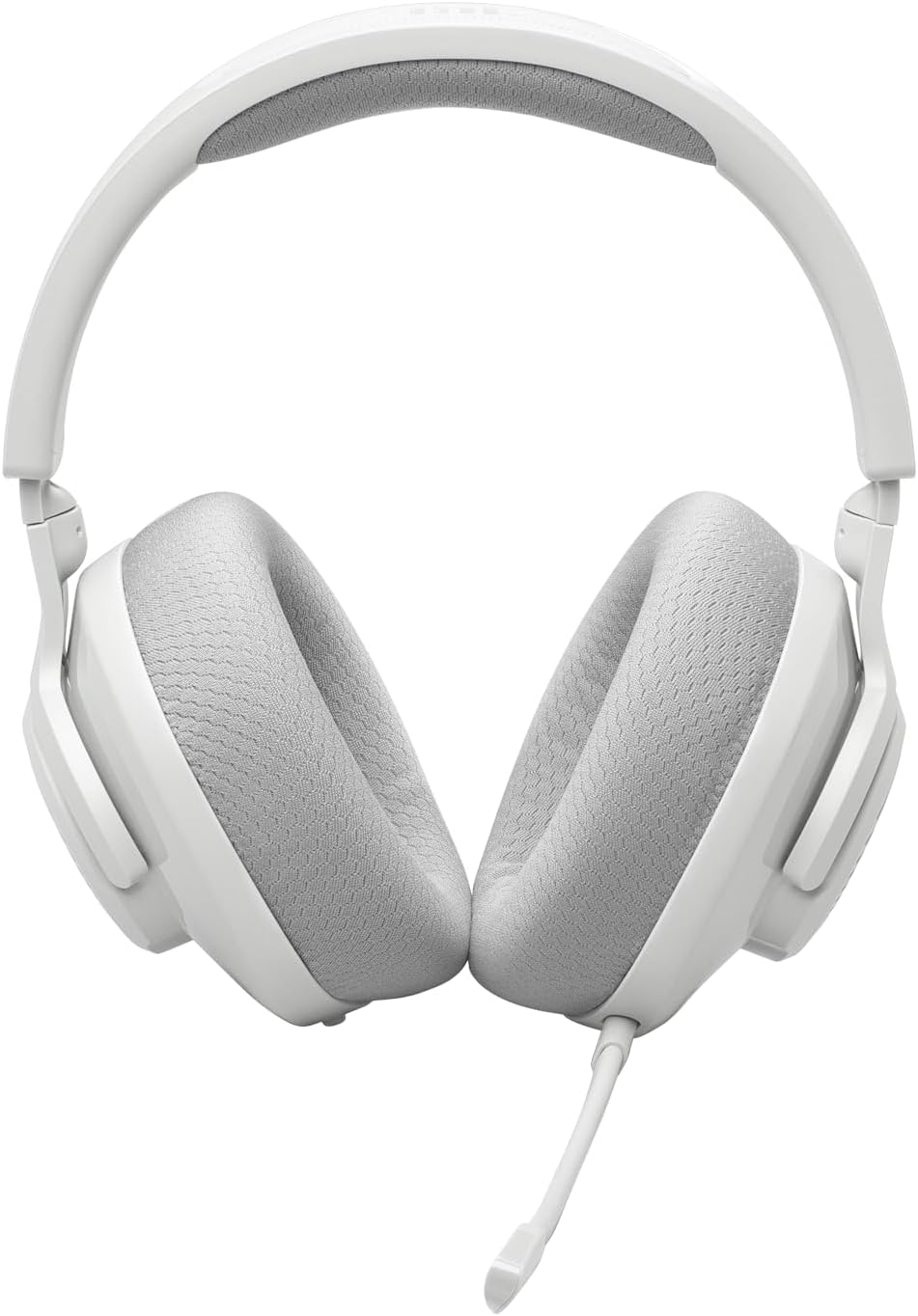 JBL Quantum 360 Wireless Over-Ear Gaming Headphones with 2.4GHz/Bluetooth Dual Wireless Connection, 22H Battery, Multiplatform Compatible, Detachable Mic with Mute Option, in White-1