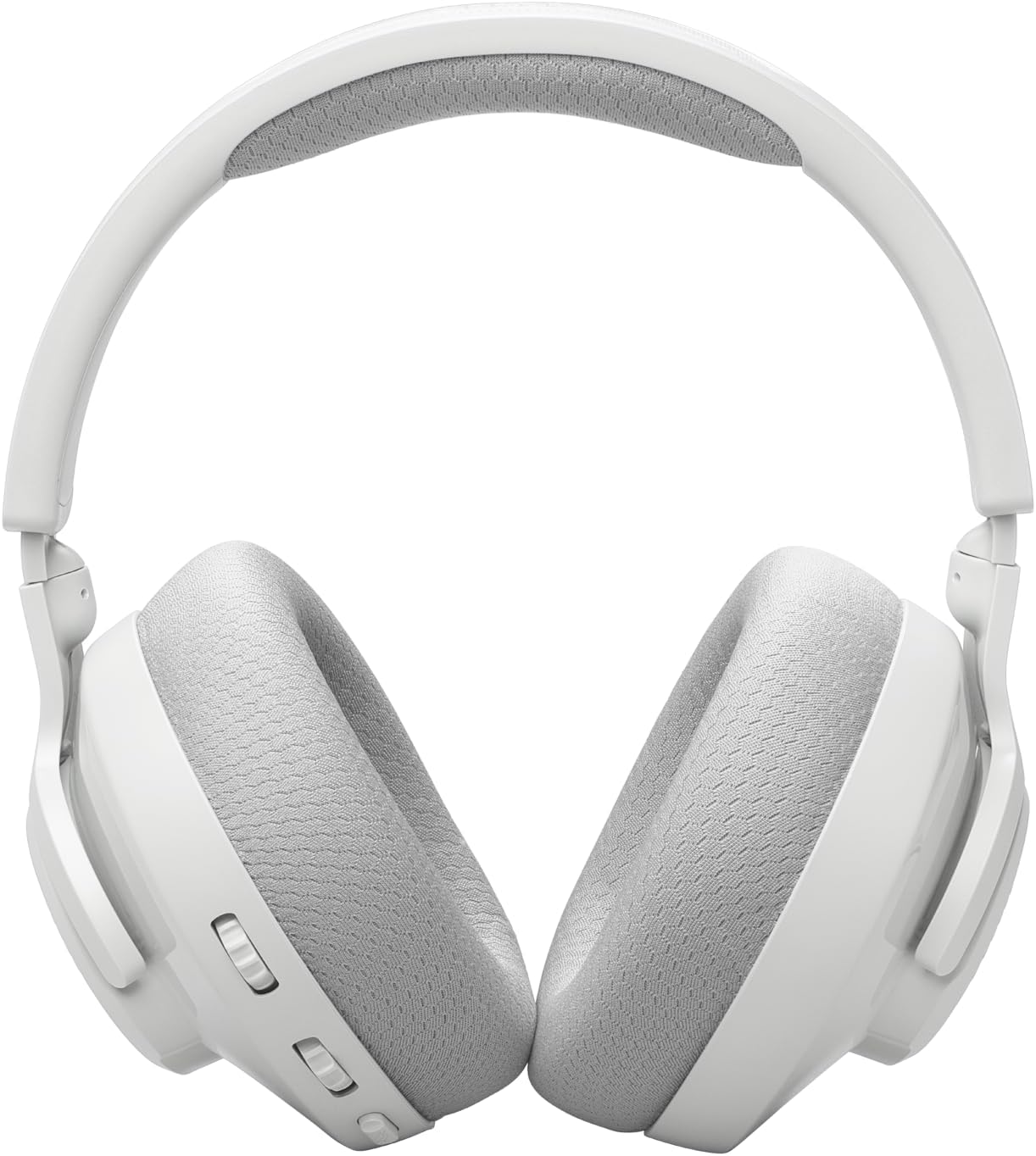 JBL Quantum 360 Wireless Over-Ear Gaming Headphones with 2.4GHz/Bluetooth Dual Wireless Connection, 22H Battery, Multiplatform Compatible, Detachable Mic with Mute Option, in White-2