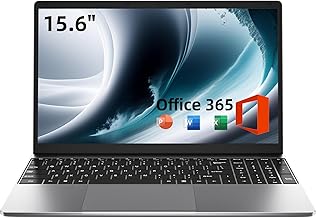 jumper Laptop, 15.6 inch Full HD Display, 4GB DDR4 RAM 128GB SSD, 5205U Processor, 38Wh Battery, Dual Stereo Speakers, USB3.0, Office 365 1-Year Subscription, Keyboard Film UK.