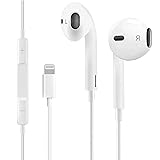 In-Ear Headphones iPhone 14 【Apple MFI Certified】 Lightning Earphones HiFi Audio Stereo with Microphone & Volume Control Headset Compatible with iPhone 14/14 Pro/13/12/SE/11/X/XR/8/7 Plus