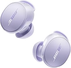 Bose QuietComfort Wireless Noise-Cancelling Earbuds, Lifestyle Bluetooth Earbuds with Active Noise Cancellation, Up to 8.5 Hours of Battery Life, Chilled Lilac