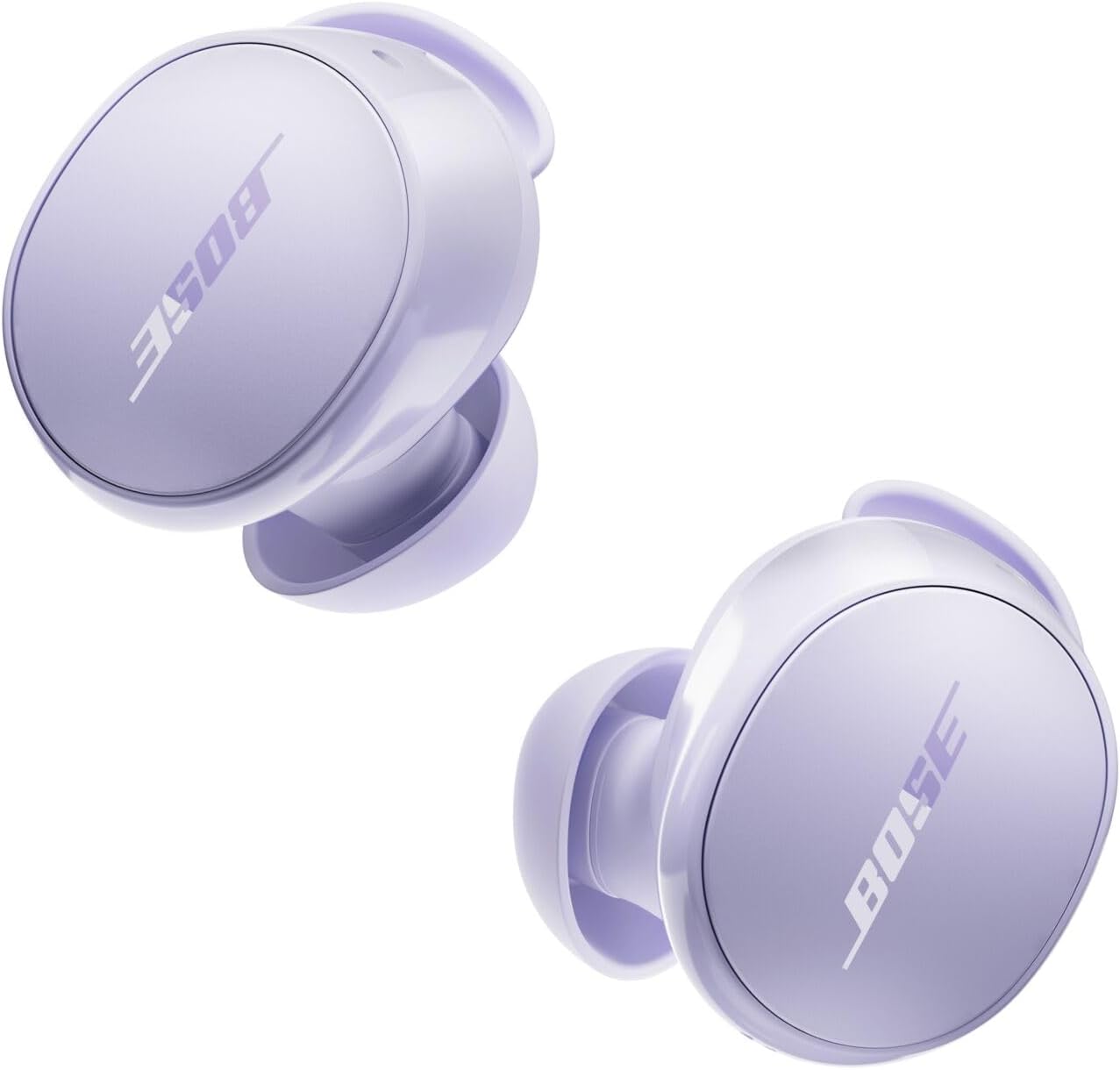 Bose QuietComfort Wireless Noise-Cancelling Earbuds, Lifestyle Bluetooth Earbuds with Active Noise Cancellation, Up to 8.5 Hours of Battery Life, Chilled Lilac-0