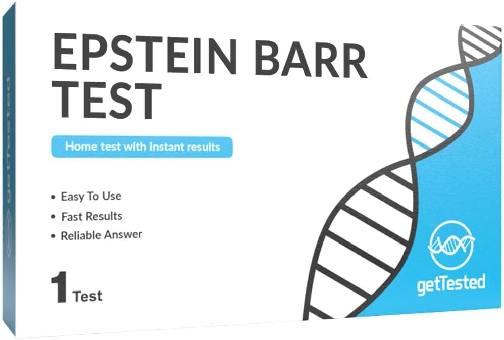 Epstein Barr (EBV) test | Detecting IgG antibodies against The Epstein-Barr virus’s VCA and EBNA in blood | Results available within 15 minutes. | Self test.-0