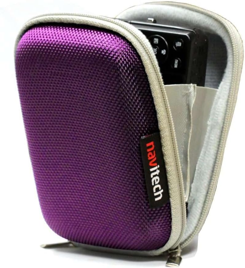 Navitech Purple Shockproof Camera Case Compatible with SMARTKLIK FHD 1080P 44MP Digital Camera-1