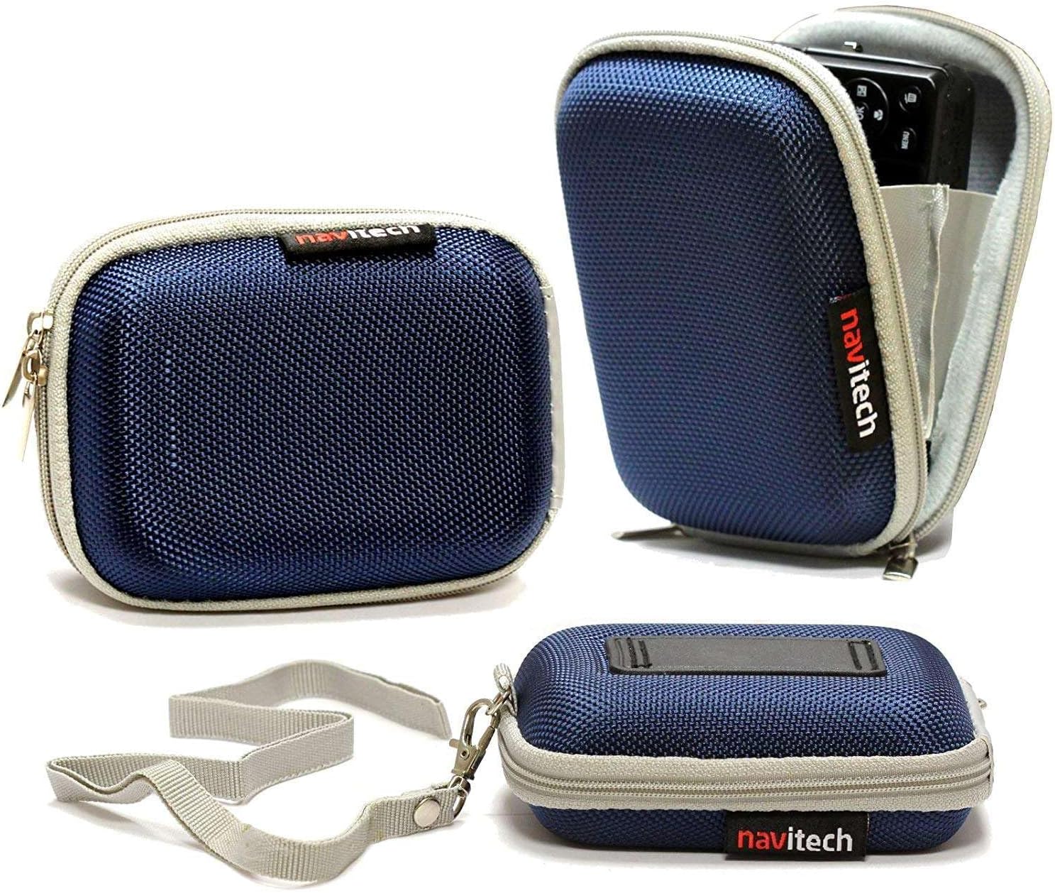 Navitech Blue Shockproof Camera Case Compatible with SMARTKLIK FHD 1080P 44MP Digital Camera-0