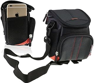 Navitech Black Camera Shoulder Bag Compatible with Sinexe 4K Digital Camera