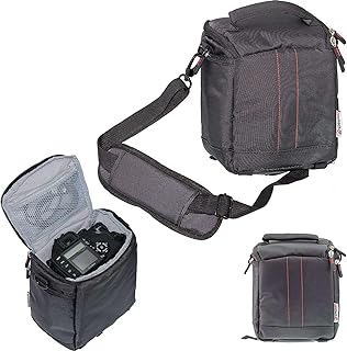 Navitech Black DSLR SLR Camera Bag Compatible with YunLone Kids Camera 24MP