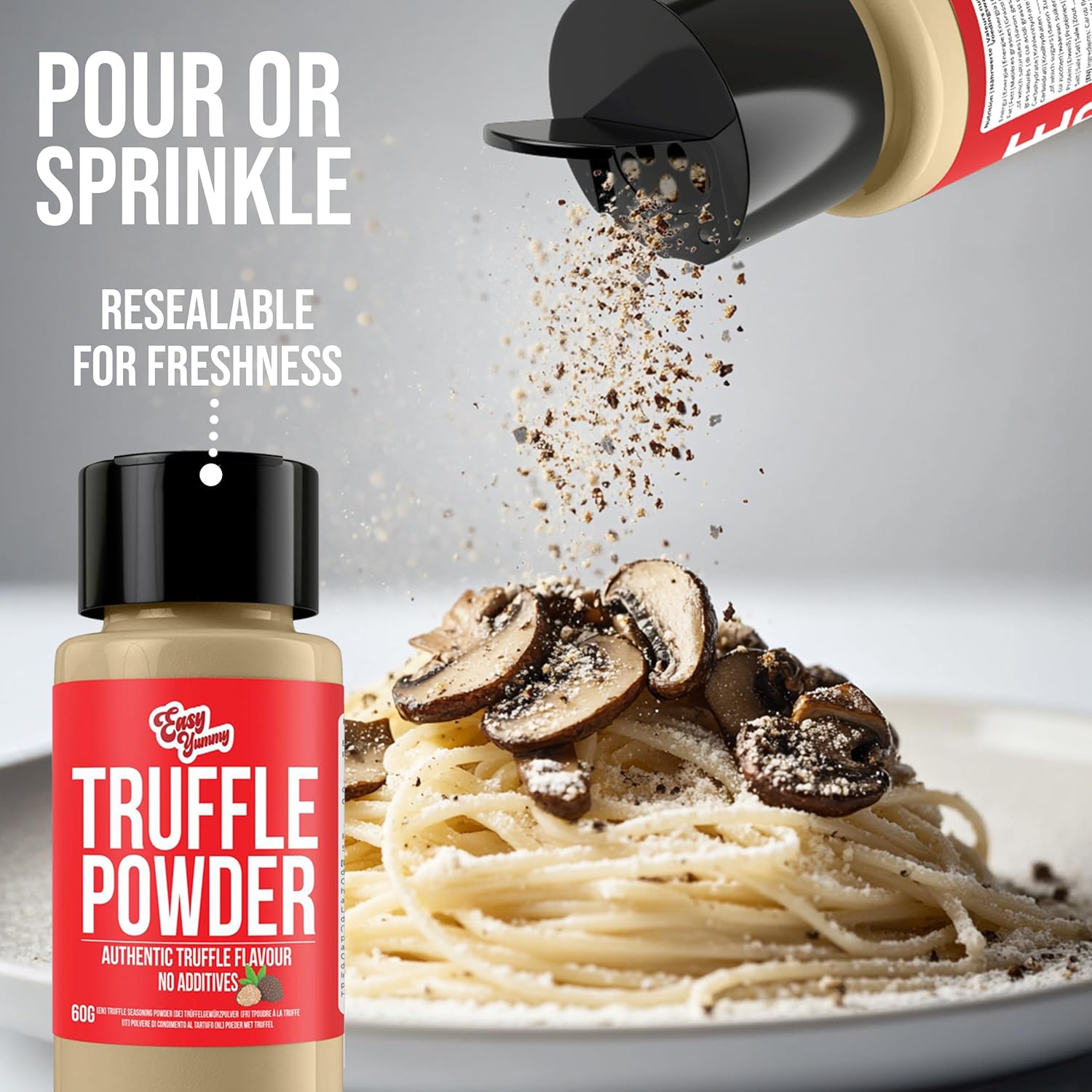 Easy Yummy Truffle Powder (60g), Blended Authentic Truffle Seasoning, Rich Truffle Powder Taste-3