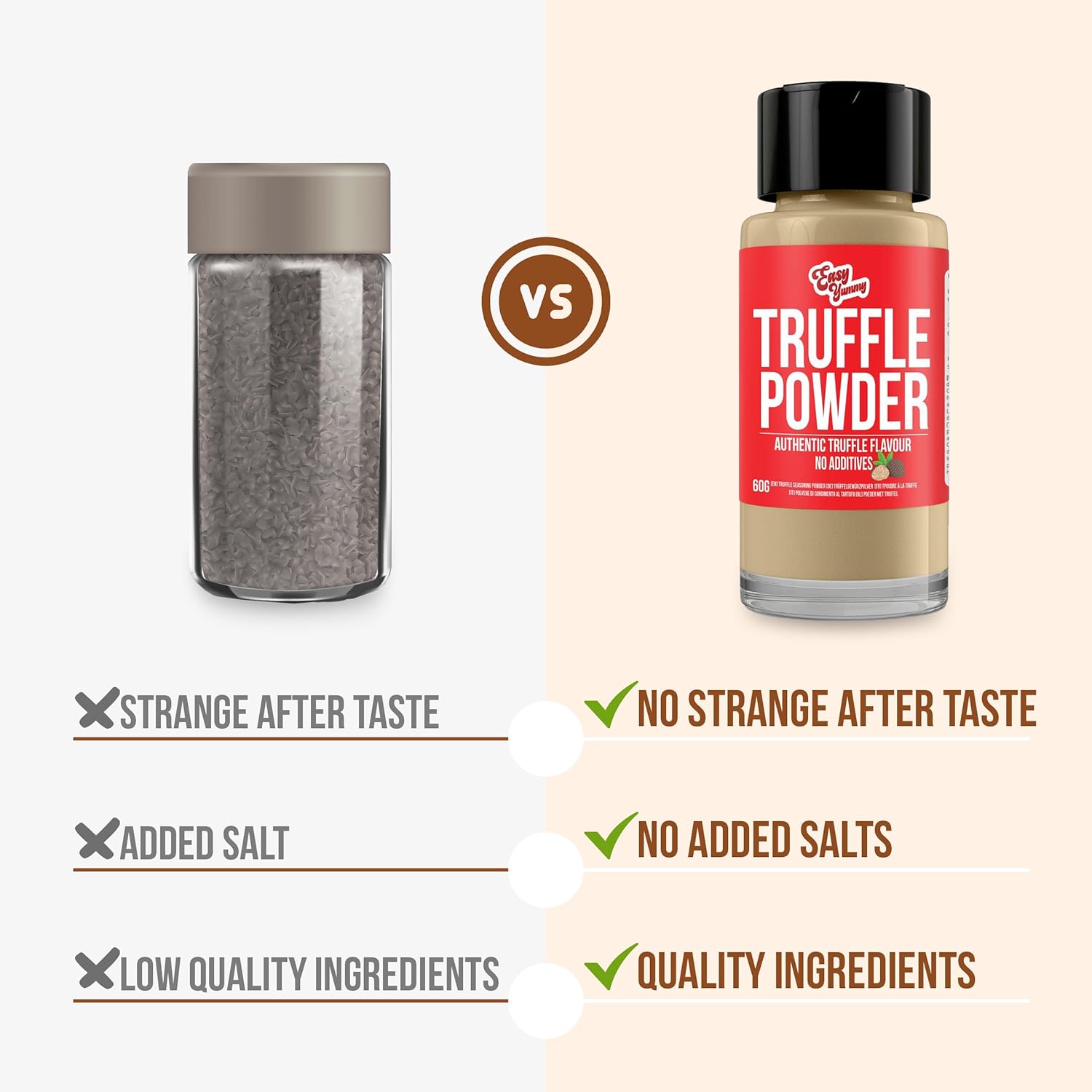 Easy Yummy Truffle Powder (60g), Blended Authentic Truffle Seasoning, Rich Truffle Powder Taste-4