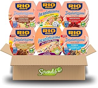 Rio Mare INSALATISSIME SALADS Variety Pack | Pick N Mix favourite flavours | Italy’s most popular tuna | 160g Each | Pack of 3