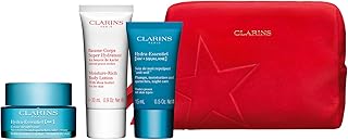 Clarins Christmas Gift Set | Hydra-Essentiel Collection | Worth £58 | Includes Full Size Hydra-Essentiel [HA²] Silky Cream