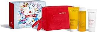 CLARINS Christmas Gift Set | Self-Care Essentials | Worth £79 | Includes Full Size Tonic Hydrating Oil-Balm and Tonic Bath & Shower Concentrate