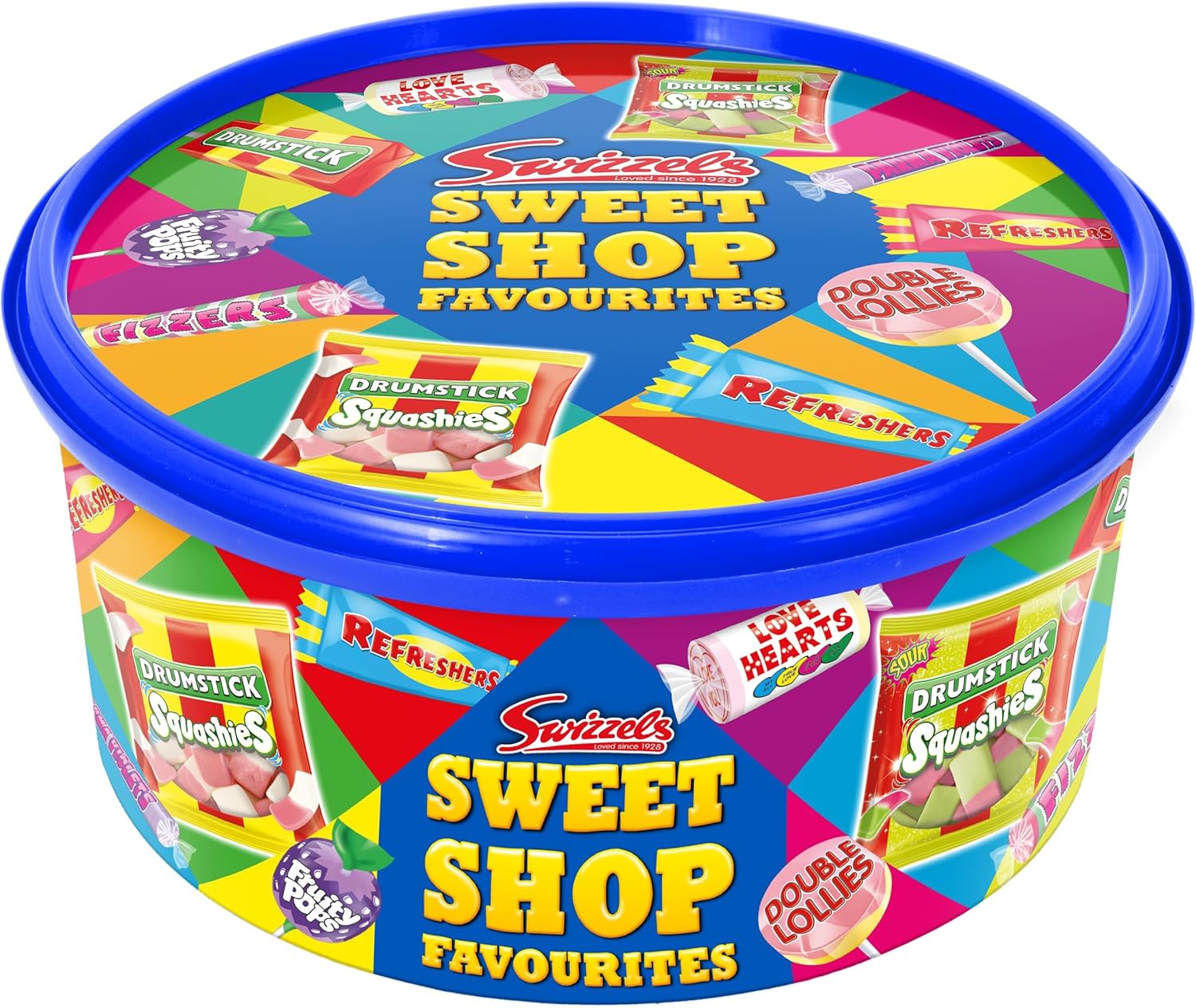 Sweet Shop Favourites Tub, 650g (Pack of 2) | Classic British Sweets Assortment | Perfect for Sharing | Great Gift Idea-0